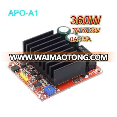 DC Brush Motor PWM Controller + RC + Speed Controller 360W